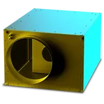 Ruck 450mm ISOR EC Fully Insulated Single Box Fan 1ph with EC Motor ISOR 450 EC K 01