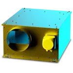 Ruck 100mm ISORX EC Fully Insulated Single Box Fan 1ph with EC Motor  ISORX 100 EC K 01