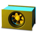 Ruck EMKI EC Inline Mixed Flow Box Fan 1ph with EC Motor  EMKI 6035 EC 20