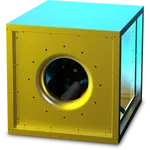 RUCK MPC 400mm Centrifugal Box Fan 1ph  MPC 400 D4 40