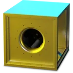 RUCK MPC 560mm Centrifugal Box Fan 1ph  MPC 560 D4 40