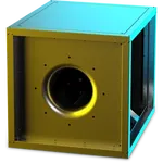 RUCK MPC T 500mm Centrifual Box Fan with Motor out of the Airstream 3ph MPCT 500 D4 I K 01