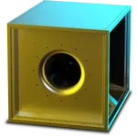 RUCK MPC T 560mm Centrifual Box Fan with Motor out of the Airstream 3ph MPCT 560 D4 I K 01