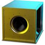 RUCK MPC T 630mm Centrifual Box Fan with Motor out of the Airstream 3ph MPC 630 D6 T40