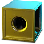 RUCK MPC T 560mm Centrifual Box Fan with Motor out of the Airstream 3ph with EC Motor MPC T 560 EC I K 01