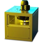 RUCK MPC T 250mm Centrifual Box Fan with Motor out of the Airstream 3ph, Straight through Airflow MPC 250 D2 TI 40