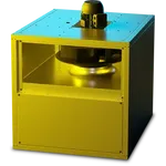 RUCK MPC T 630mm Centrifual Box Smoke Fan with Motor out of the Airstream 3ph, F400 (400-deg C for 2hours) Straight through Airflow   MPC 560 D4 F4 TI 30