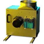 RUCK MPS 500mm Kitchen Box Fan 3ph, Motor out of the Airstream with EC Motor  MPS 500 EC I K 01