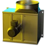 RUCK MPX 280mm Kitchen Box Fan 3ph, Motor out of the Airstream MPX 280 D2 40