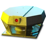 RUCK DHA 355mm 1ph Horizontal Discharge Centrifugal Fan with Isolator switch  DHA 355 E4P 30