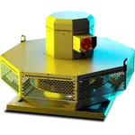 Ruck DHL 500mm Horizontal Discharge Centrifugal Roof Fan 3ph DHL 500 D4 RK 01