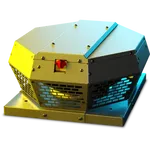 RUCK DHA 250mm 1ph Horizontal Discharge Centrifugal Fan with EC Motor and Isolating Switch DHA 250 ECP 40