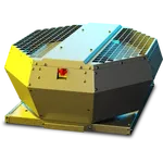 RUCK DVA 250mm 1ph Vertical Discharge Centrifugal Fan with Isolating Switch DVA 250 E4P 31