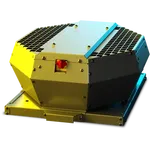 RUCK DVA 250mm 1ph Vertical Discharge Centrifugal Fan with Hinged Housing for Top Access DVA 250 ECP 41