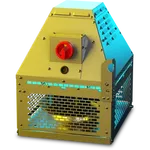 RUCK DHN 250mm 3ph Horizontal Discharge Smoke Centrifugal fan with Motor Out of the Airstream, F400 (400-deg C for 2hours)   DHN 250 D2 F4 30