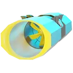 Ruck CPA 400mm 4 pole 3ph Car Park Jet Fan, Smoke Vent Rating F400 (400-deg C for 2hours)  CPA 400 D42 F4 01