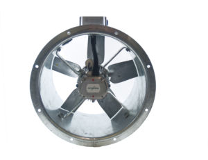 45JM/16/4/5/30/1PH Long Cased Axial Flow Fan by Flakt Woods