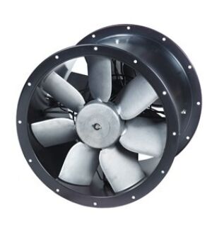 Soler and Palau (S&P) TCBTX2/4-560 CONTRA ROTATING AXIAL FAN  C/W VFD INVERTER CONTROLLER 1ph IN TO 3ph OUT