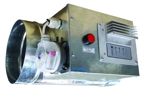 Vent Axia Airtrack Heater 100mm with Built in Controls 1ph 10531100T1