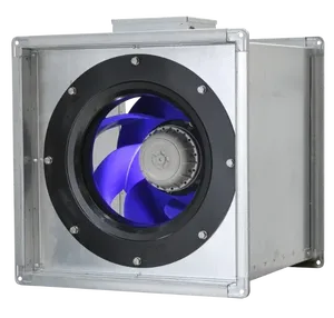 Vent Axia Square Mixed Flow Fans (MFQ) 350mm 1 Ph. 4 Pole MFQ35014