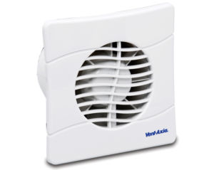 BAS150SLB Bathroom Kitchen Toilet wall mounted extractor fan by Vent Axia