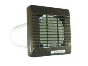 Vent Axia 100mm Extractor Fan Wall Fitting Kit (Brown) 254100
