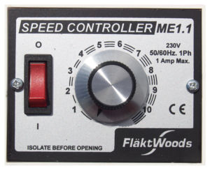 ME1.1 Speed Controller by Flakt Woods