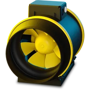 Ruck 160mm ETAMSTER Inline Mixed Flow Fan 1ph EM 160L E2M 01