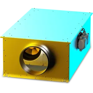 Ruck 150mm EM DUO EC Twin Box Fan 1ph with EC Motor EM DUO 150 EC K 01