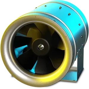 Ruck 250mm ETALINE Inline Mixed Flow Fan 1ph EL 250 E2M 01