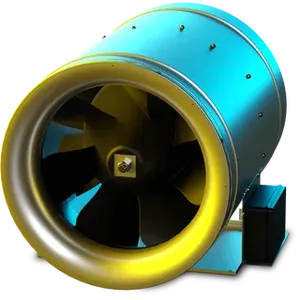 Ruck 280mm ETALINE Inline Mixed Flow Fan 1ph EL 280 E2 02