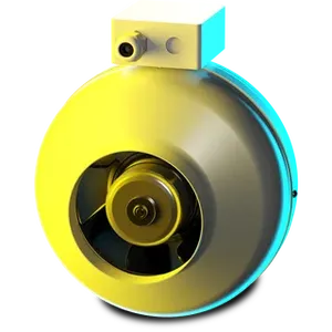 Ruck 125mm RS EC Inline Centrifugal Tube Fan 1ph with EC Motor   RS 125 EC K 01