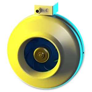 Ruck 200mm RS EC Inline Centrifugal Tube Fan 1ph with EC Motor   RS 200 EC K 01