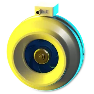 Ruck 250mm RS EC Inline Centrifugal Tube Fan 1ph with EC Motor   RS 250 EC K 01