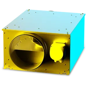 Ruck 250mm ISOR EC Fully Insulated Single Box Fan 1ph with EC Motor ISOR 250 EC K 01