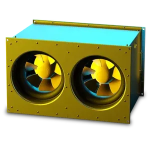 Ruck EMKI EC Inline Mixed Flow Box Fan 1ph with EC Motor  EMKI 6035 EC 21