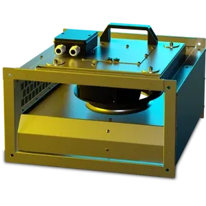 Ruck KVRI EC Backward Curved Centrifugal Box Fan 1ph with EC Motor  KVRI 4020 EC 32