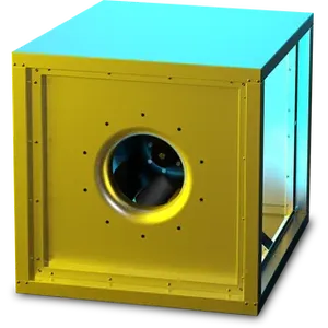 RUCK MPC 355mm Centrifugal Box Fan 3ph  MPC 355 D4 40