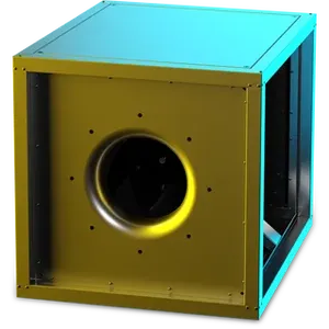 RUCK MPC T 500mm Centrifual Box Fan with Motor out of the Airstream 3ph MPC 500 D4 T40