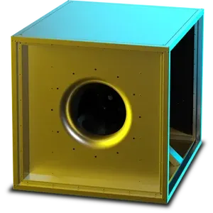 RUCK MPC T 560mm Centrifual Box Fan with Motor out of the Airstream 3ph MPCT 560 D4 I K 01