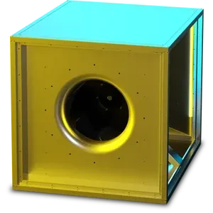 RUCK MPC T 800mm Centrifual Box Fan with Motor out of the Airstream 3ph MPC 800 D6 T40