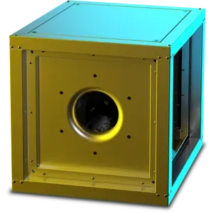 RUCK MPC T 250mm Centrifual Box Smoke Fan with Motor out of the Airstream 3ph, F400 (400-deg C for 2hours)   MPC 250 D2 F4 T40