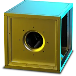 RUCK MPC T 355mm Centrifual Box Smoke Fan with Motor out of the Airstream 3ph, F400 (400-deg C for 2hours)   MPC 355 D4 F4 T40