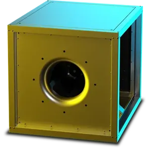 RUCK MPC T 400mm Centrifual Box Smoke Fan with Motor out of the Airstream 3ph, F400 (400-deg C for 2hours)   MPC 400 D4 F4 T40