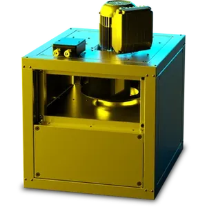 RUCK MPC T 250mm Centrifual Box Fan with Motor out of the Airstream 1ph with EC Motor, Straight through Airflow MPC 250 EC TI 30