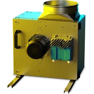 RUCK MPS 500mm Kitchen Box Fan 3ph, Motor out of the Airstream with EC Motor  MPS 500 EC I K 01