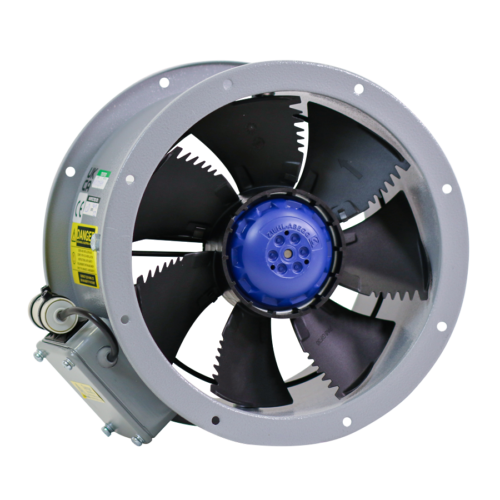 Elta SDA500/4-3EC RAPTOR CASED MOUNTED AXIAL FLOW FAN 500MM 4POLE 3PH ...